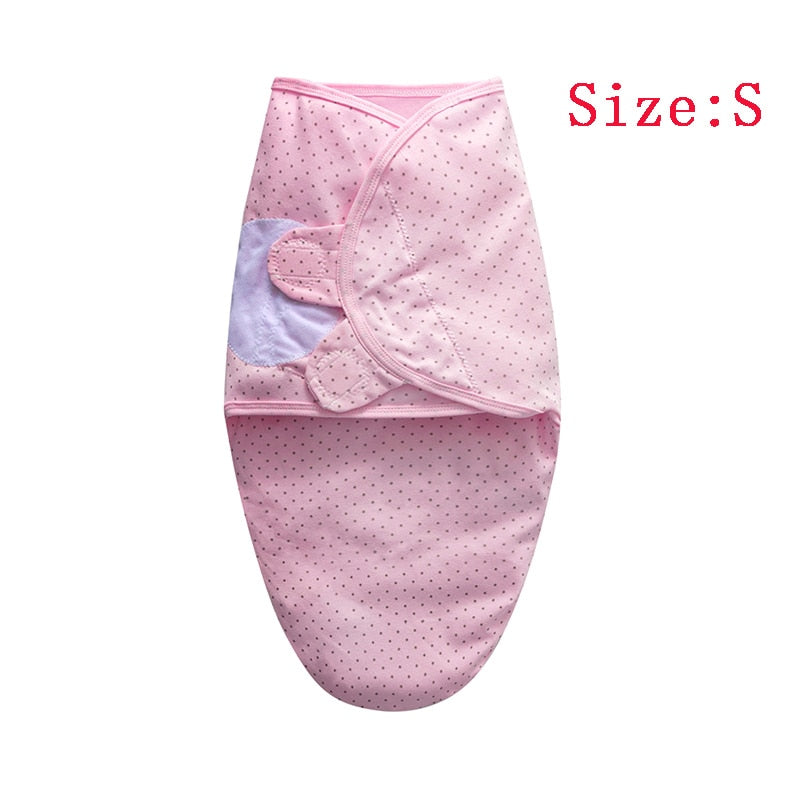 Babies Sleeping Bags Newborn Swaddle Sleepsack Cocoon Wrap Envelope 100%Cotton 0-3 Months New Born Baby Swaddling Bedding