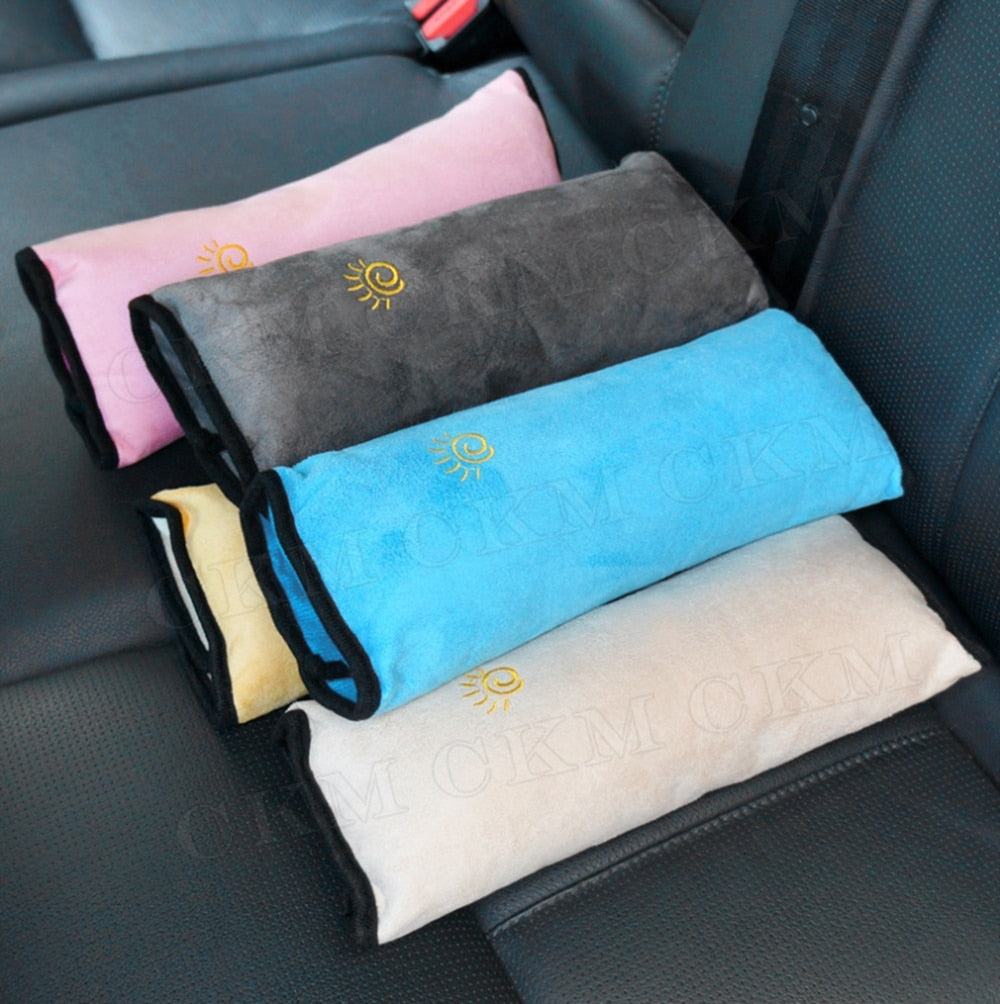 Children Baby Safety Seat Belt Pillow Car Belt Plush Cushion Vehicle Shoulder Protection Car-Styling Accessories