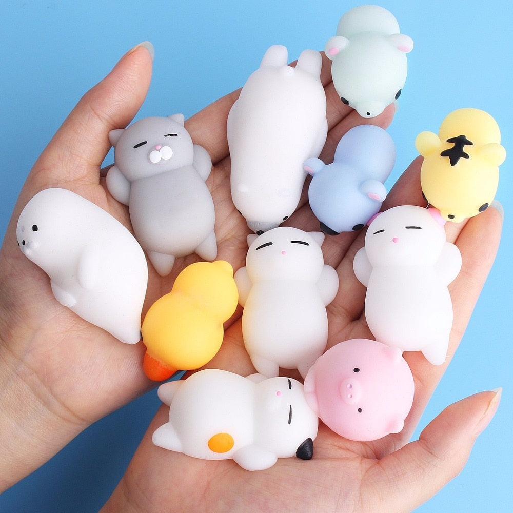 Jumbo Kawaii Popcorn Unicorn Cake Squishy Donut Fruit mochi Slow Rising Stress Relief Squeeze Toys for Baby Kids small Gift