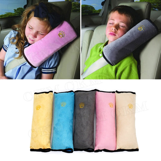 Children Baby Safety Seat Belt Pillow Car Belt Plush Cushion Vehicle Shoulder Protection Car-Styling Accessories