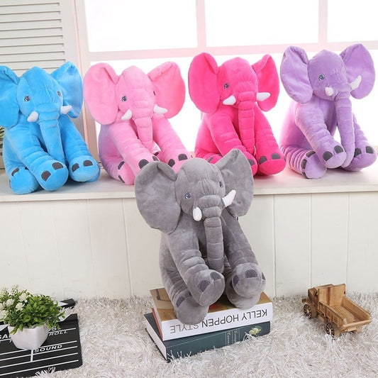 30/40/60cm Fashion Animal Plush Elephant Doll Stuffed Elephant Plush Soft Pillow Kid Toy Children Room Bed Decoration Toy Gift